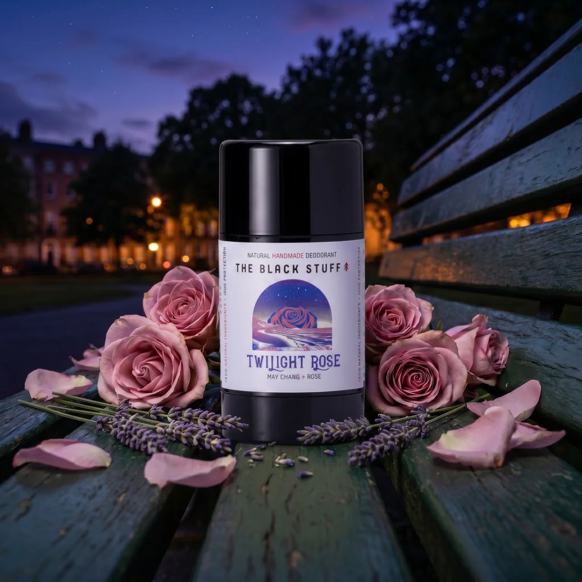 The Black Stuff Twilight Rose deodorante uomo stick