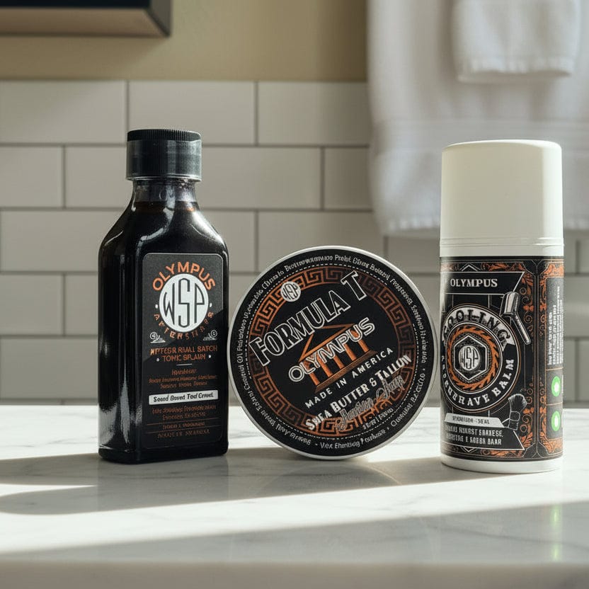 Wet Shaving Products Olympus sapone barba sego Formula T denso
