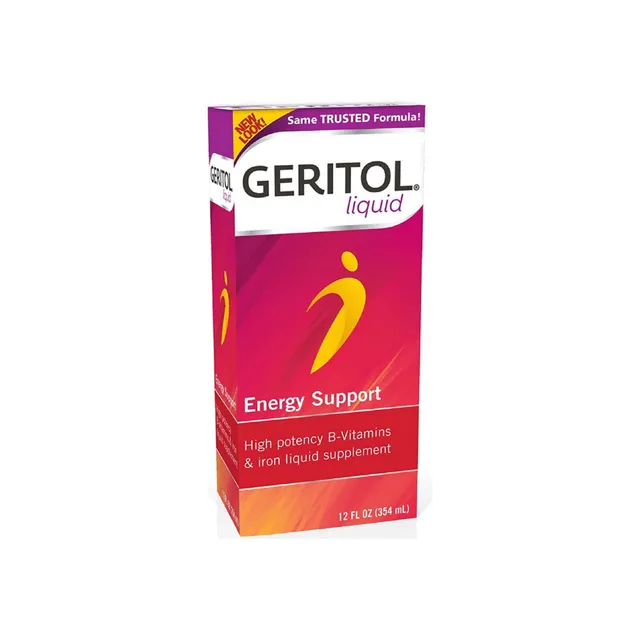 Geritol Energy Support integratore liquido 118 ml ferro B