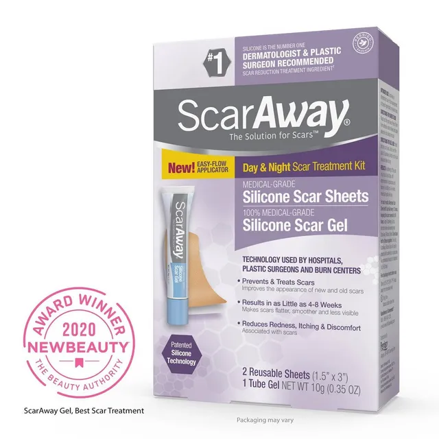 ScarAway Complete Treatment Kit cerotti gel cicatrici silicone
