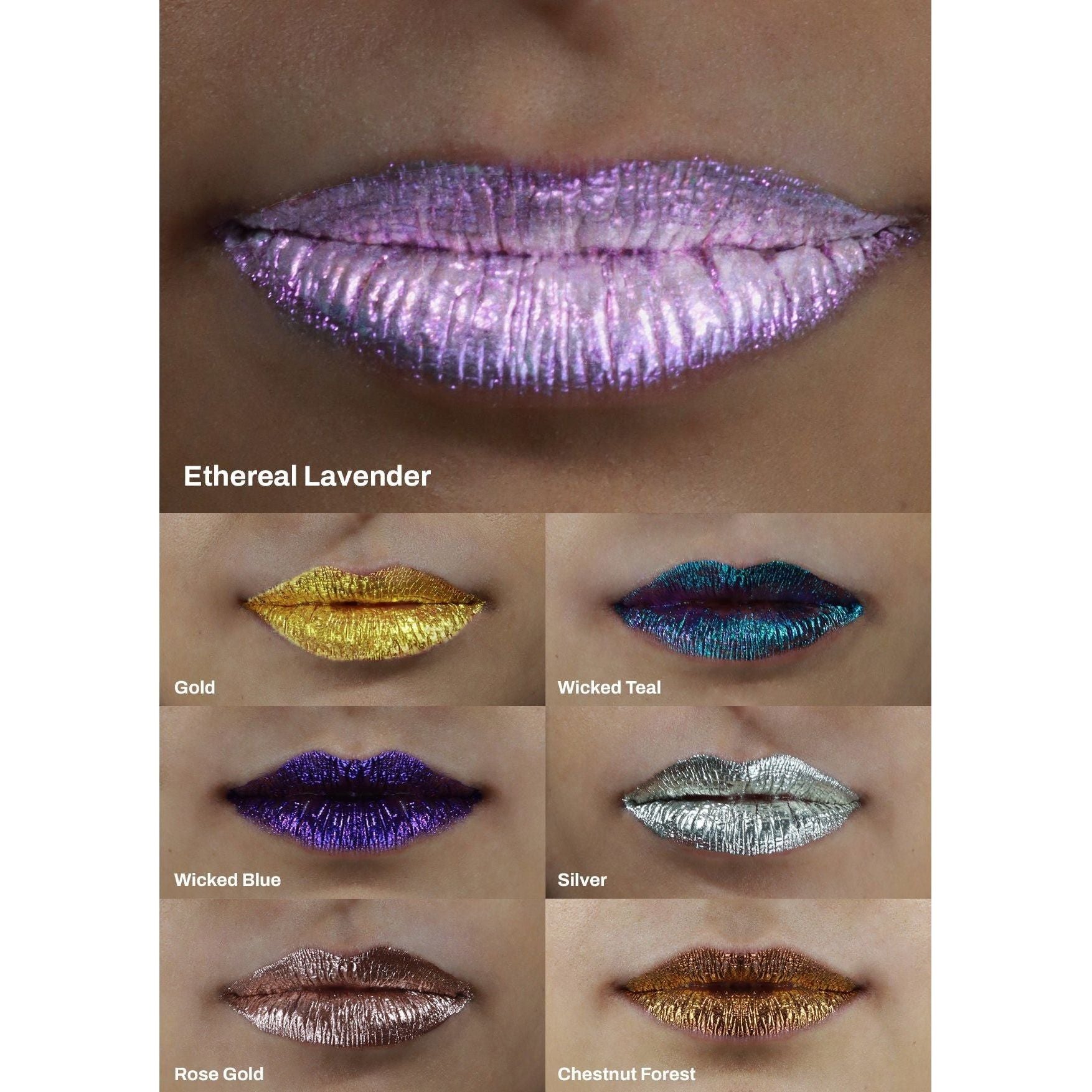 Minimanimoo Unicorn Tears Cromo Liquido Ethereal Lavender unghie