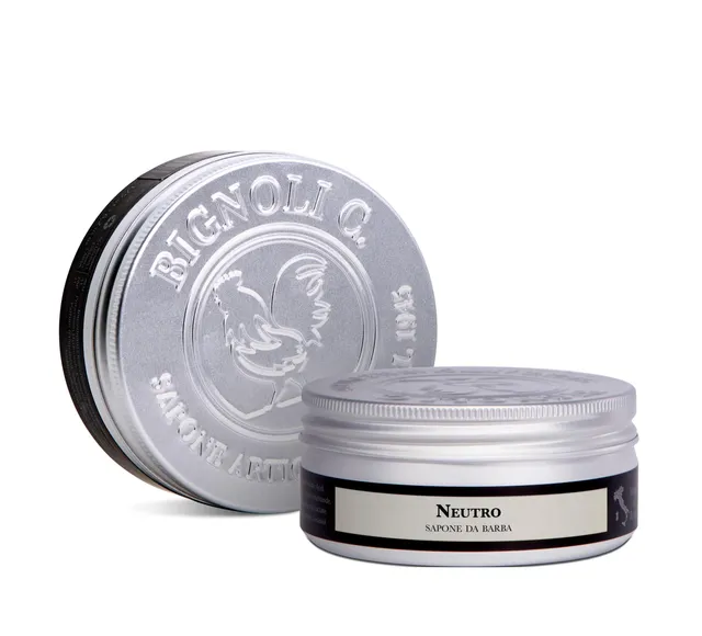Saponificio Bignoli Sapone Barba Neutro 175 g Pelle Sensibile