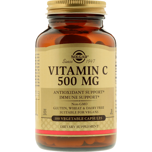 Solgar Vitamina C 500mg Capsule Vegetali 100 pz Difese