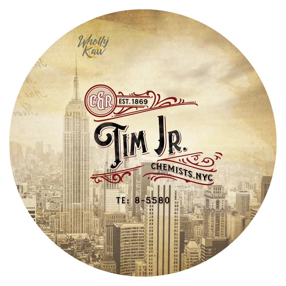 Wholly Kaw Tim Jr set sapone barba + dopobarba geranio