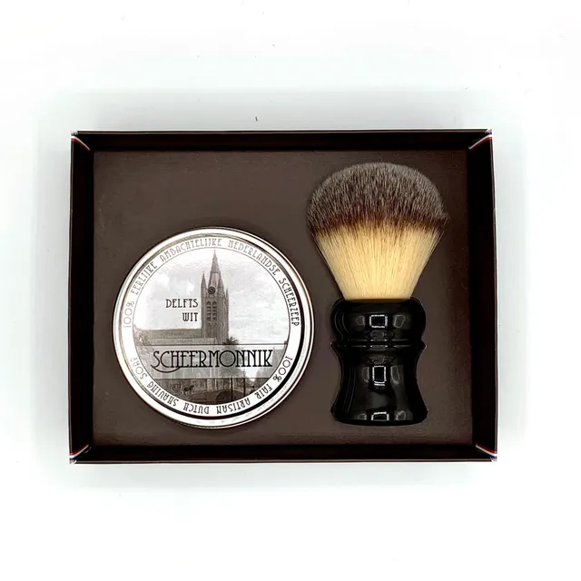 Scheermonnik Scheerset Basic set barba pennello + sapone