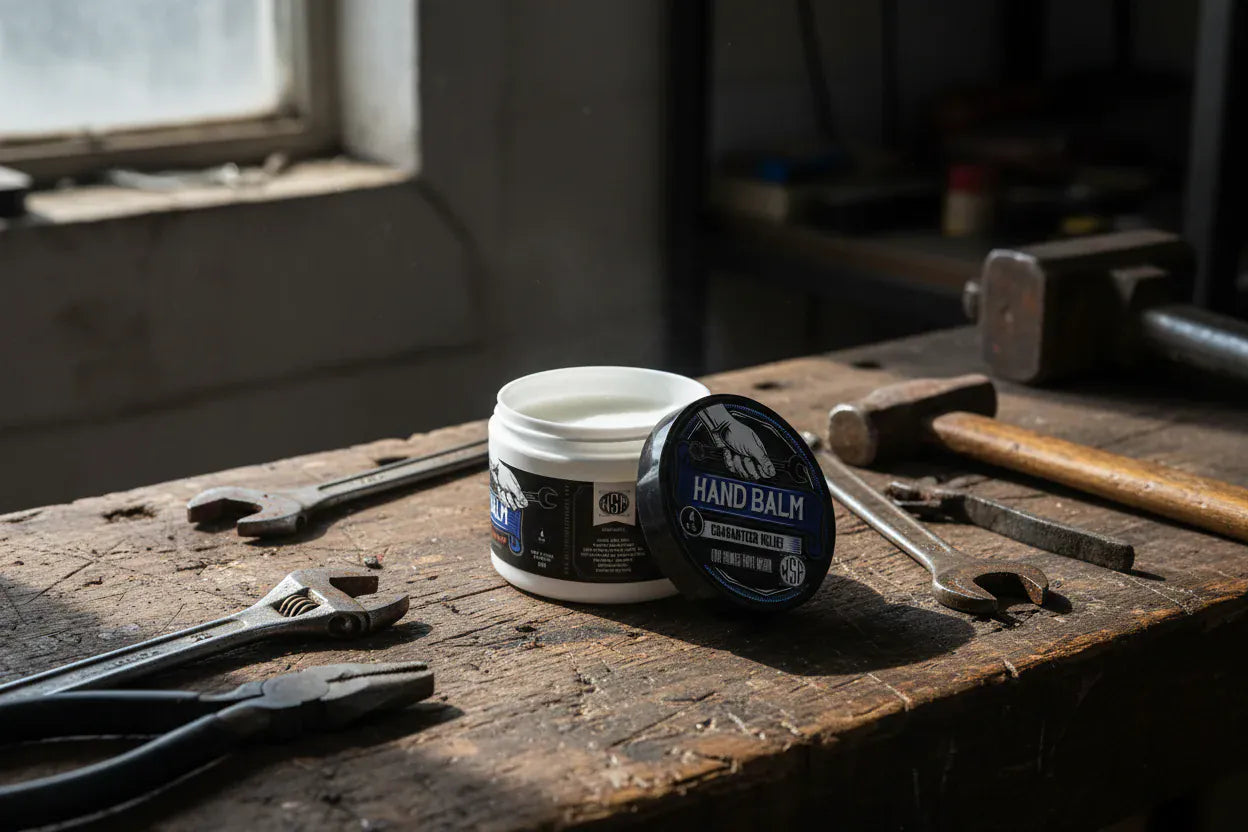 Wet Shaving Products Blue Collar balsamo mani Barbershop
