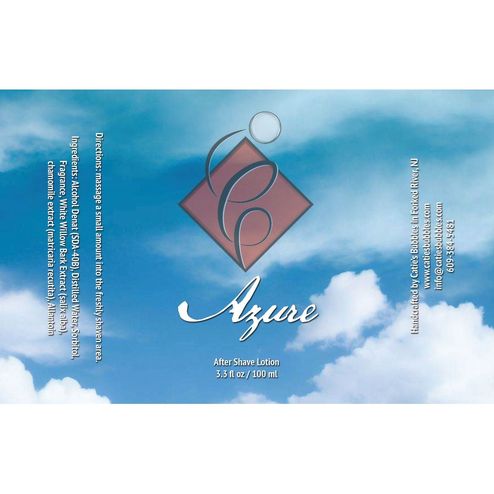 Catie's Bubbles Azure sapone barba 4oz + aftershave