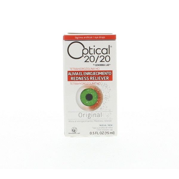 Optical 20/20 collirio occhi arrossati 0.5 Oz originale