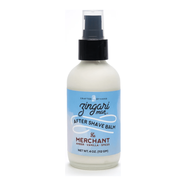 Zingari Man The Merchant set rasatura sapone splash balm spezie