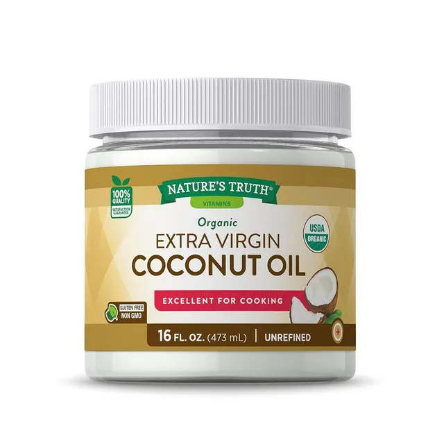 Nature's Truth Organic Olio di Cocco Extra Vergine Bio Multiuso