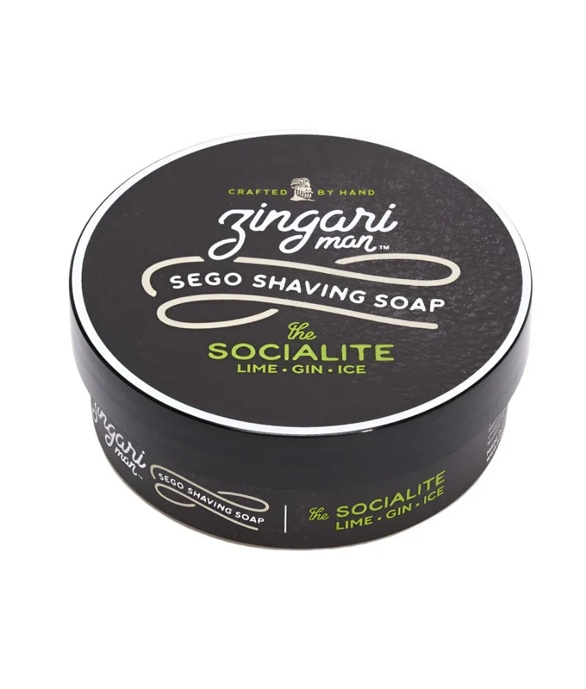Zingari Man The Socialite Sapone da Barba 142g Rinfrescante