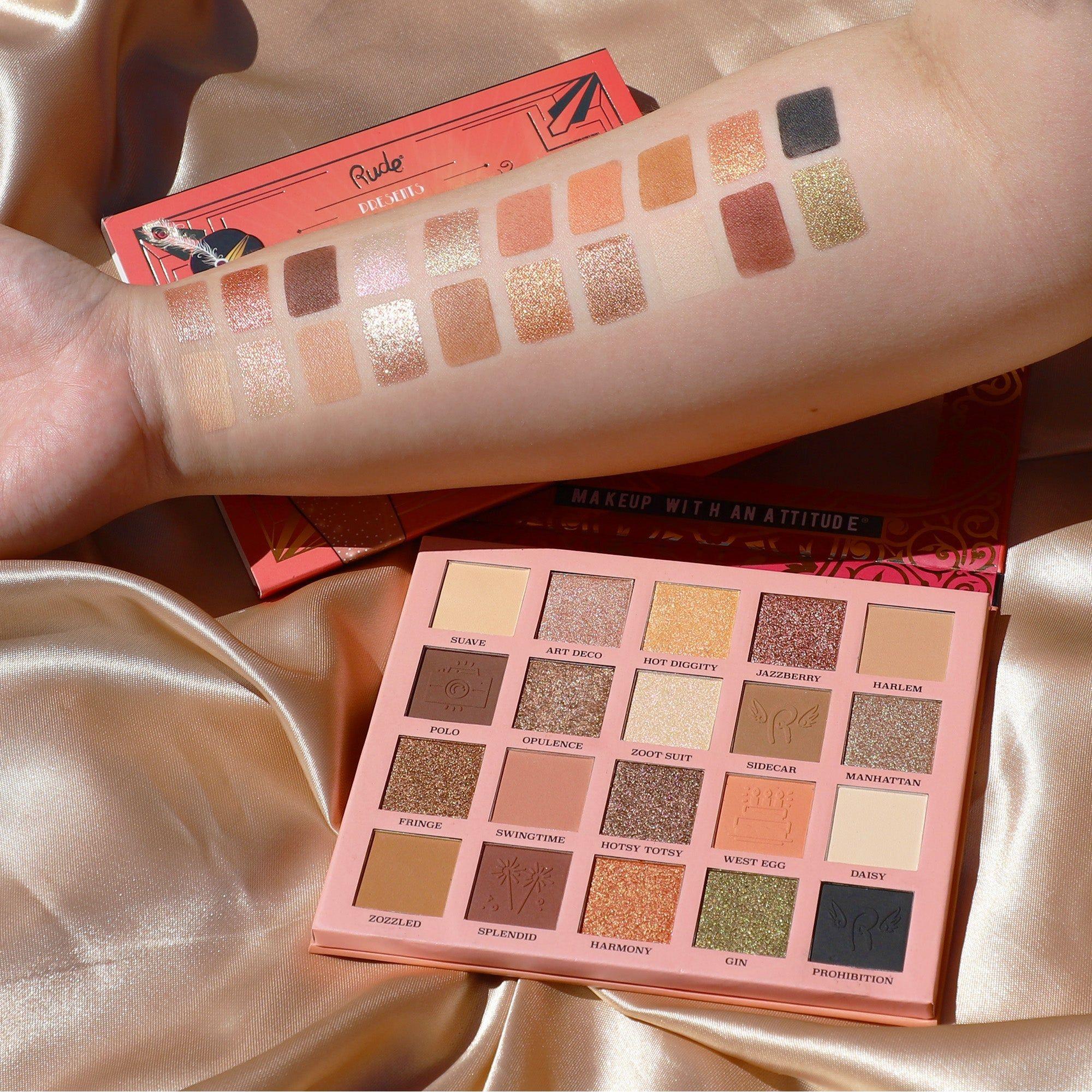 Rude Roaring 20's Palette Ombretti Indulgence 24 g