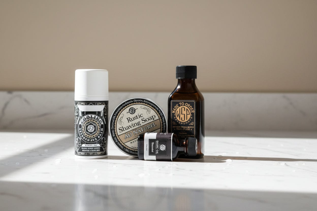 Wet Shaving Products Au Naturel sapone da barba non profumato