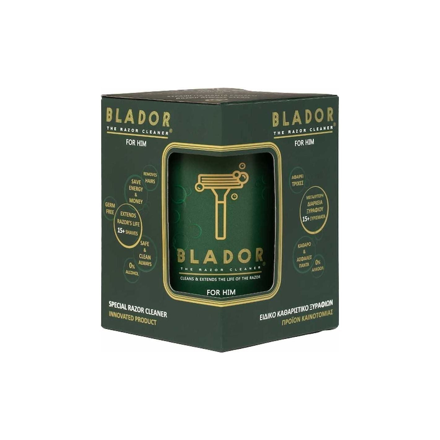Blador pulitore lamette rasoio uomo 100 ml igiene