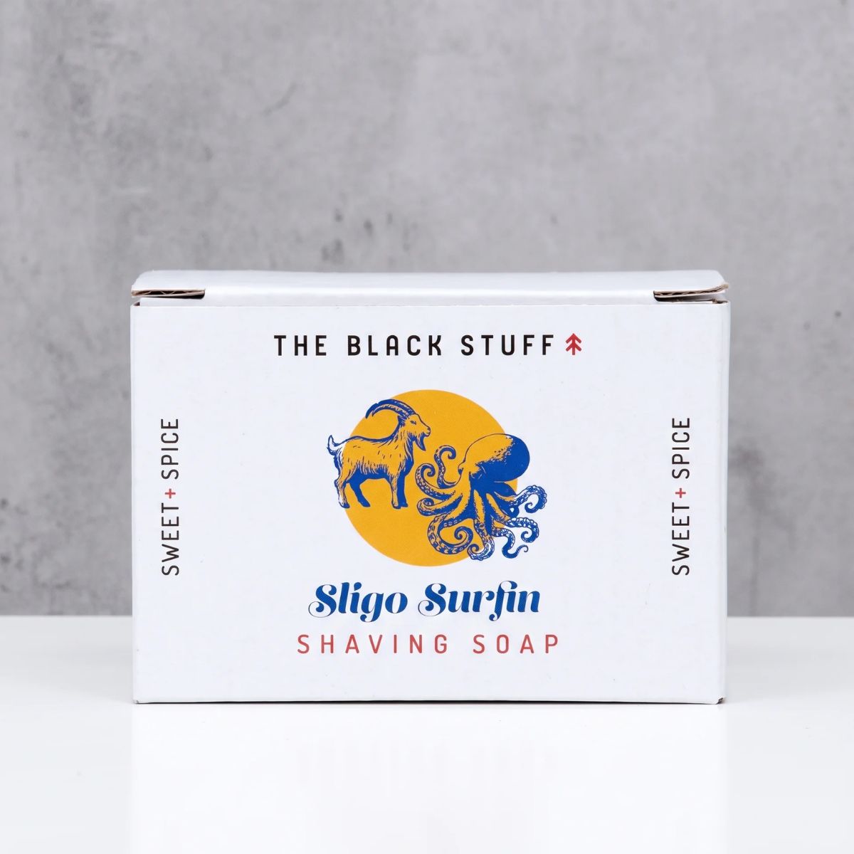 The Black Stuff Sligo Surfin sapone da barba 155g schiuma densa
