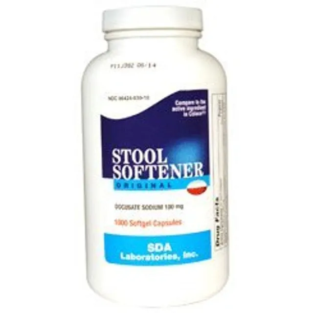 SDA Labs Docusate Sodium capsule 100 mg 1000 pz