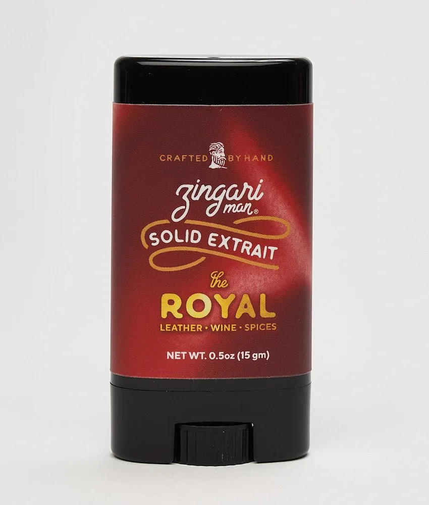 Zingari Man The Royal Solid Extrait profumo solido cuoio