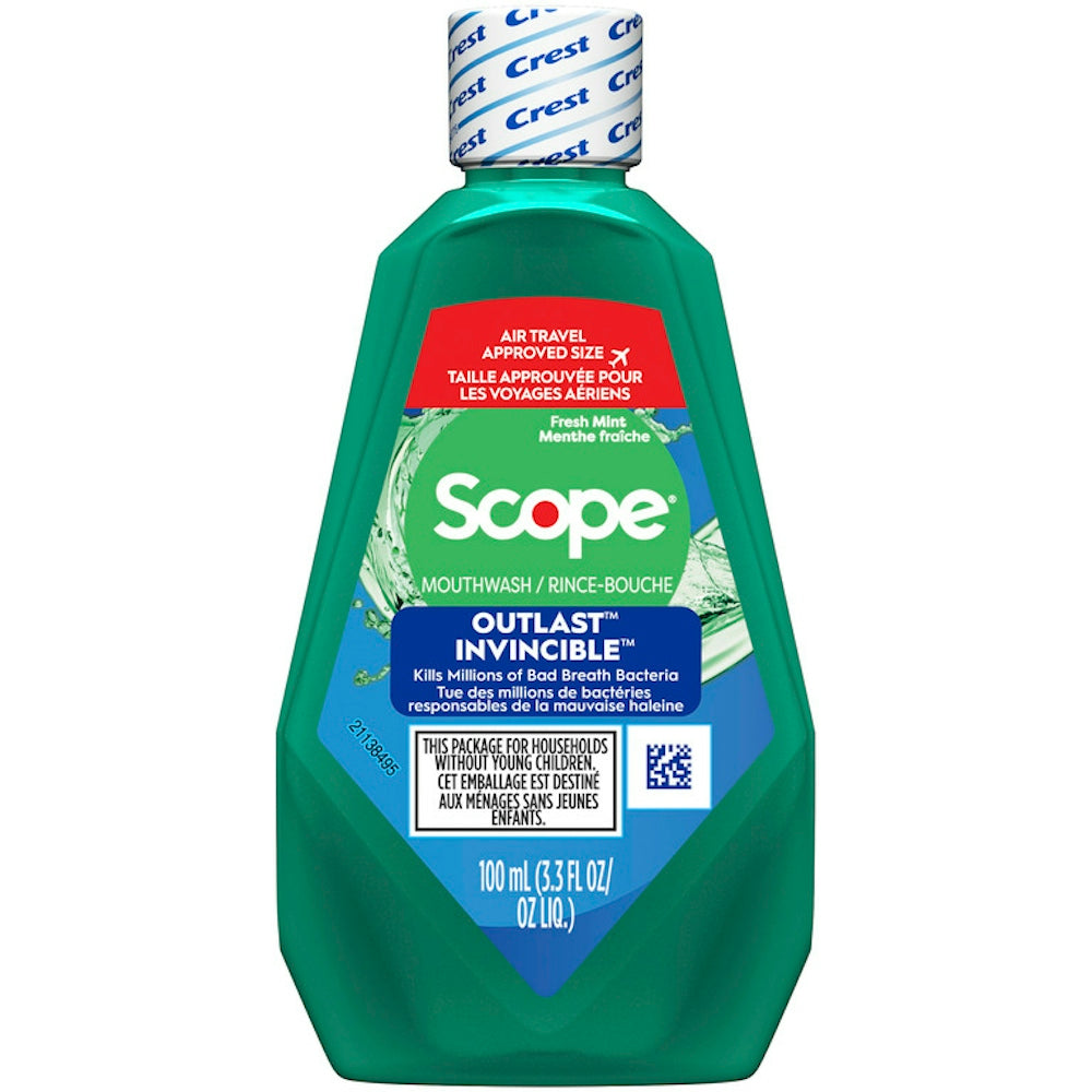 Crest Scope Outlast collutorio viaggio 6x100 ml