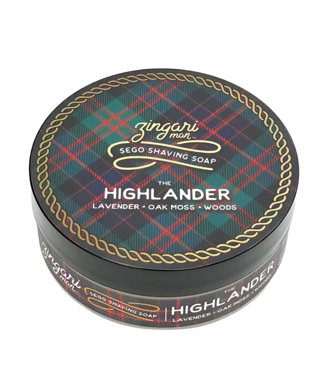 Zingari Man Highlander sapone da barba fougere lavanda