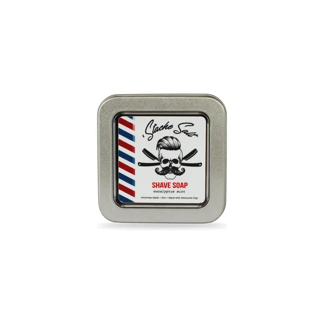 Pasteur sapone da barba 57 g eucalipto menta ciotola