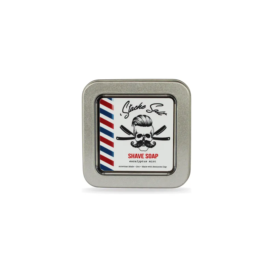 Pasteur sapone da barba 57 g eucalipto menta ciotola