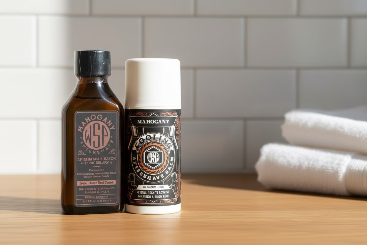 Wet Shaving Products Mahogany Balsamo Dopobarba 100ml Fresco