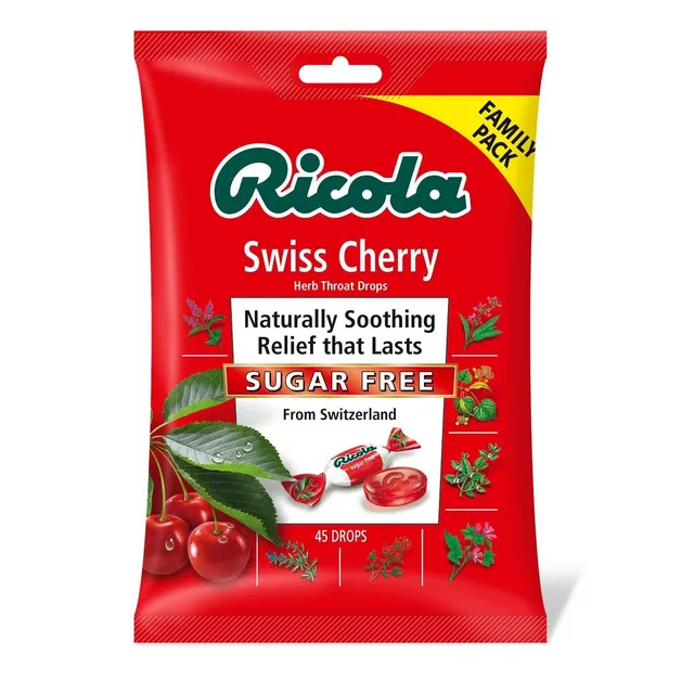 Ricola Caramelle gola ciliegia senza zucchero