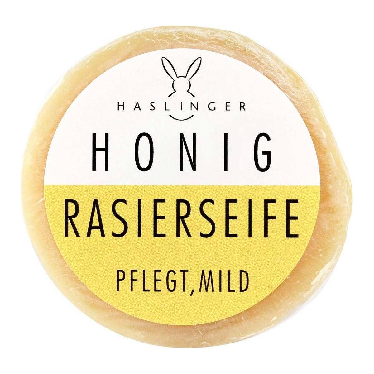 Haslinger Honey Sapone da Barba 60 g al Miele