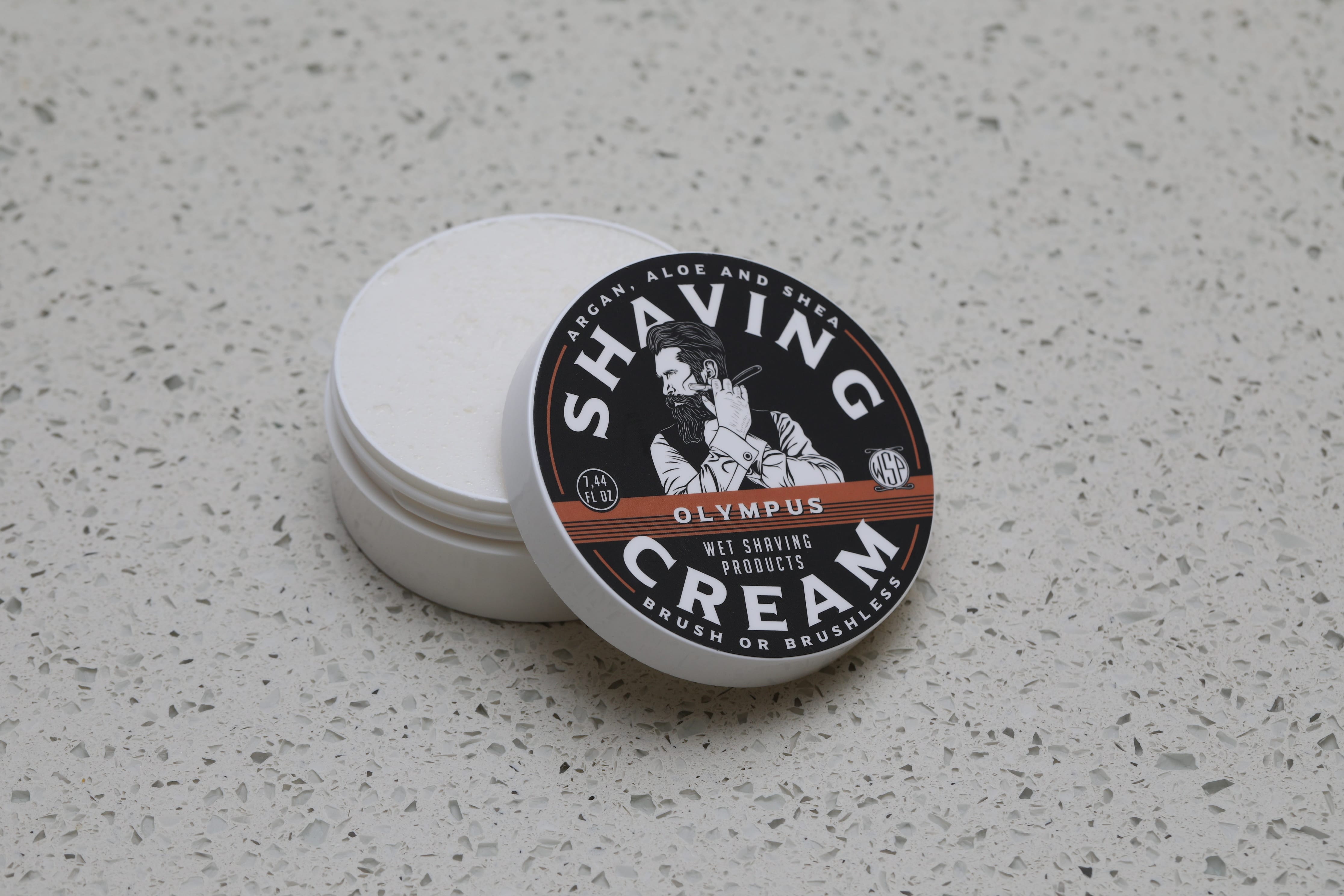 Wet Shaving Products Olympus crema da barba 211 g vegana fruttata