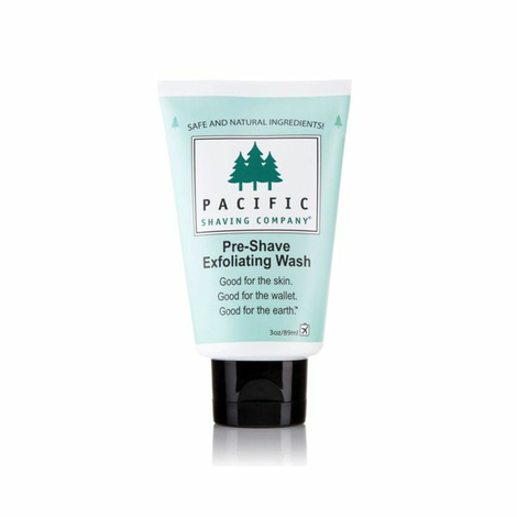 Pacific Shaving Bamboo scrub pre rasatura 3oz pelle sensibile
