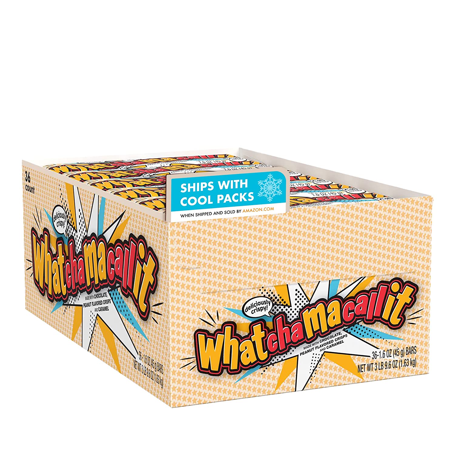 Whatchamacallit barretta cioccolato arachidi caramello 1.6 oz