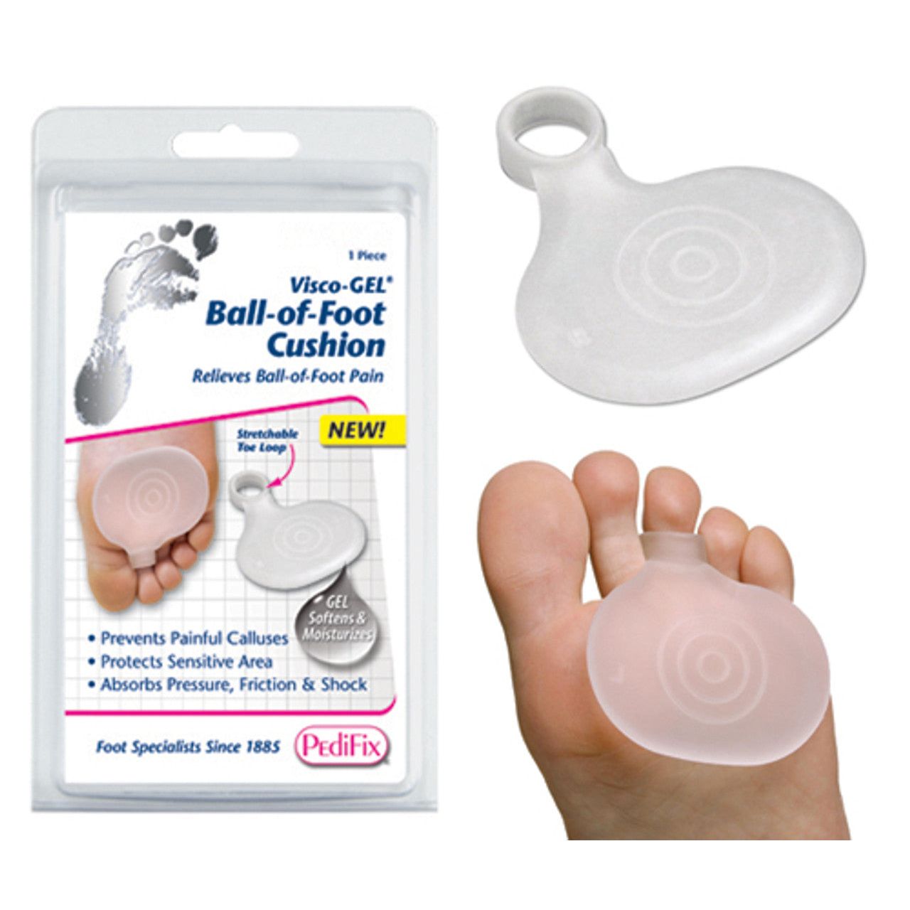 PediFix Cuscinetto Metatarsale con Anello Large Sinistro
