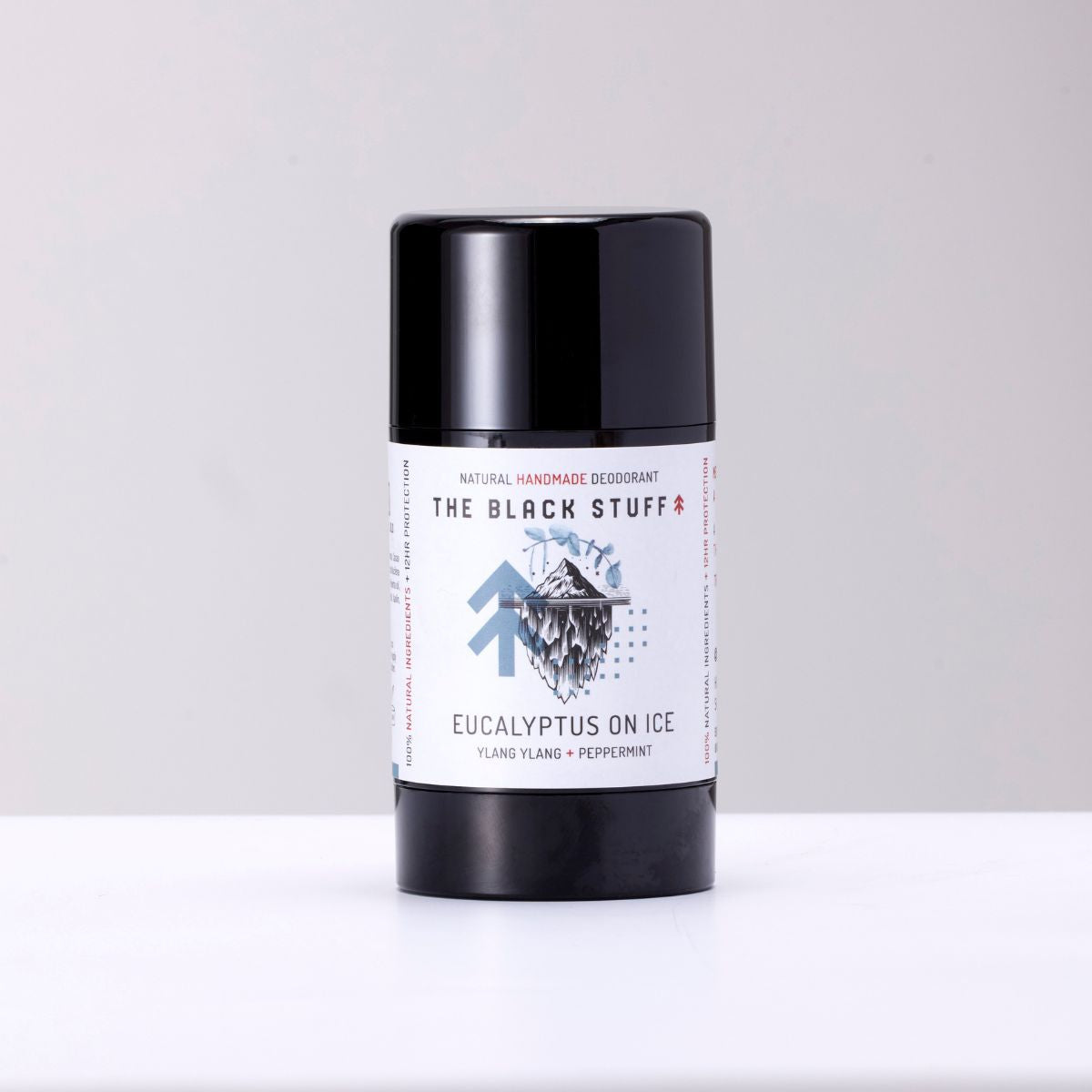 The Black Stuff Natural Deodorant deodorante Eucalyptus on Ice mentolo