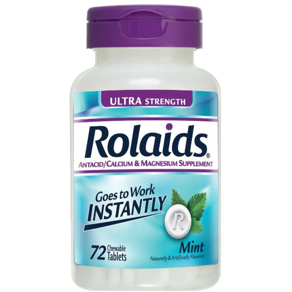 Rolaids Ultra Strength Antiacido Masticabile Menta