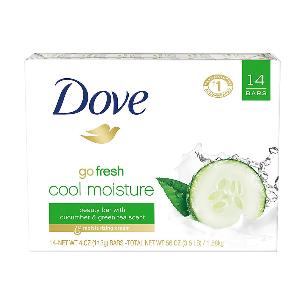 Dove Go Fresh Cool Moisture saponetta 6 pezzi cetriolo