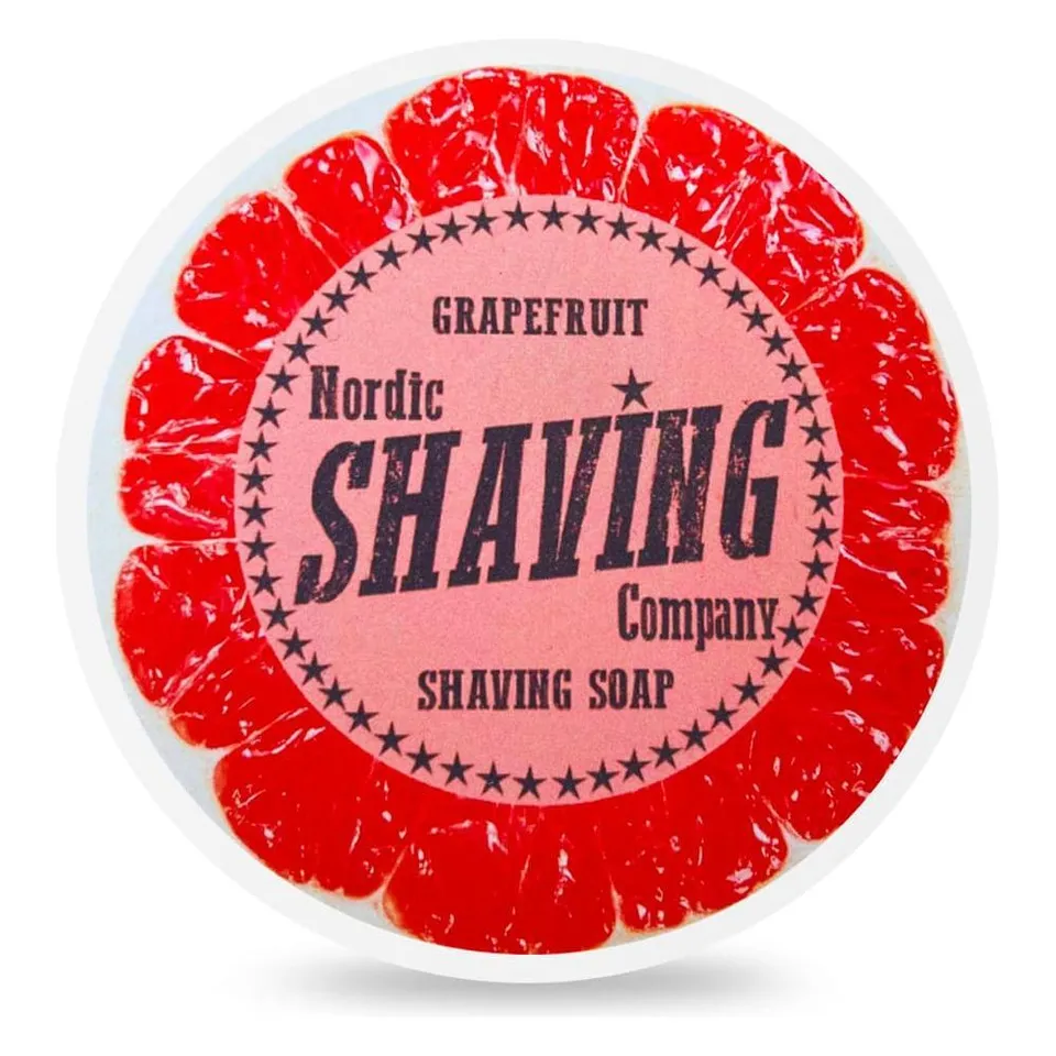 Nordic Shaving Company Grapefruit sapone da barba 4 oz