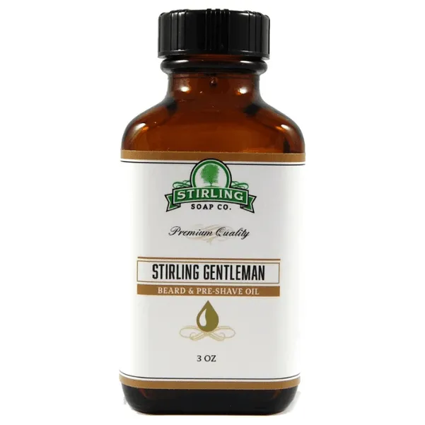 Stirling Gentleman olio barba e prebarba 3 oz