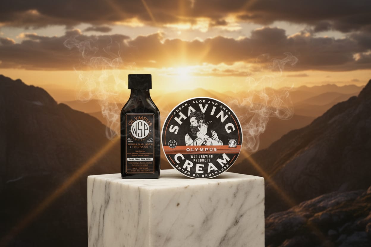 Wet Shaving Products Olympus crema da barba 211 g vegana fruttata