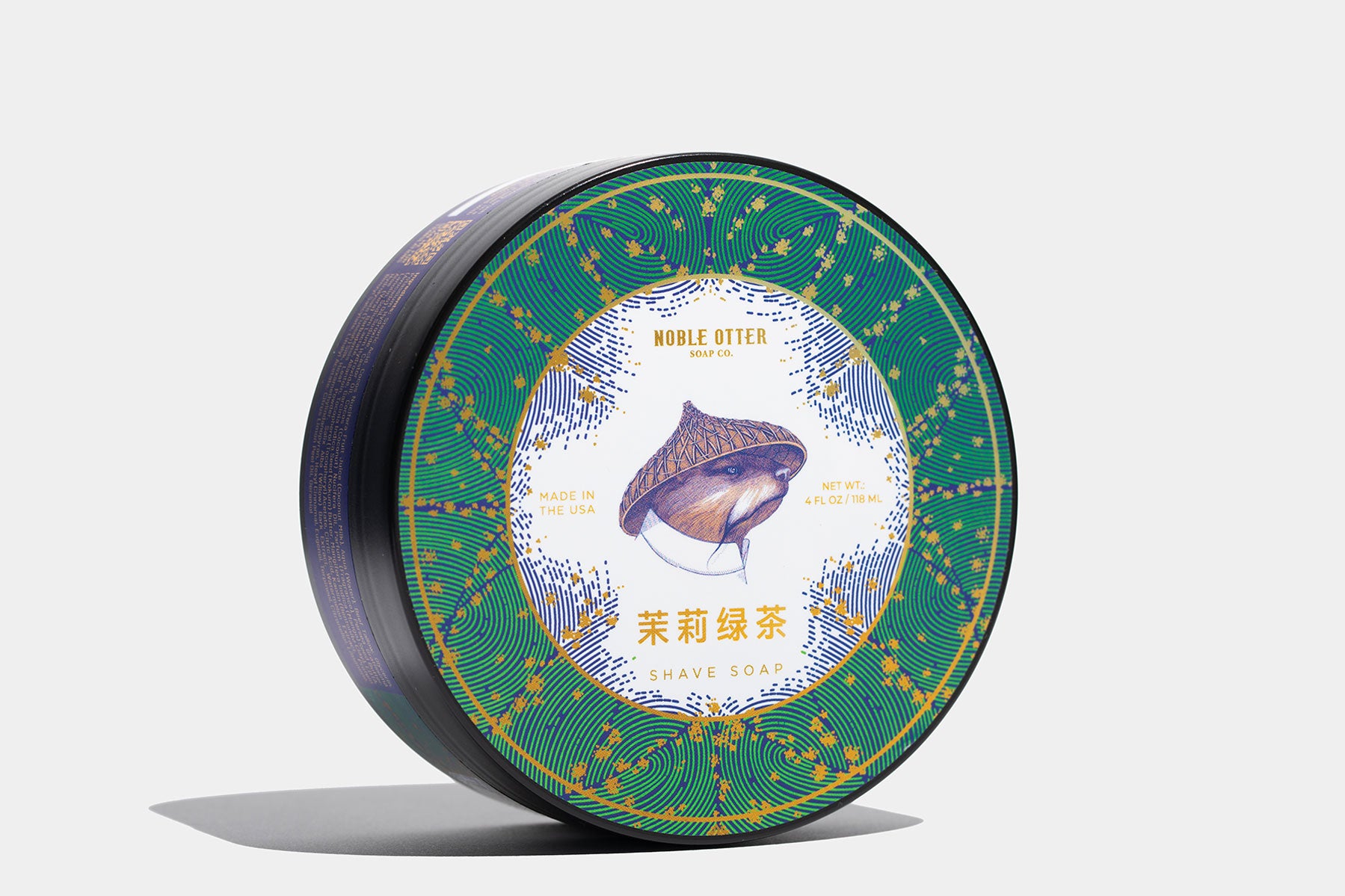 Noble Otter Jasmine Green Tea sapone barba 113g