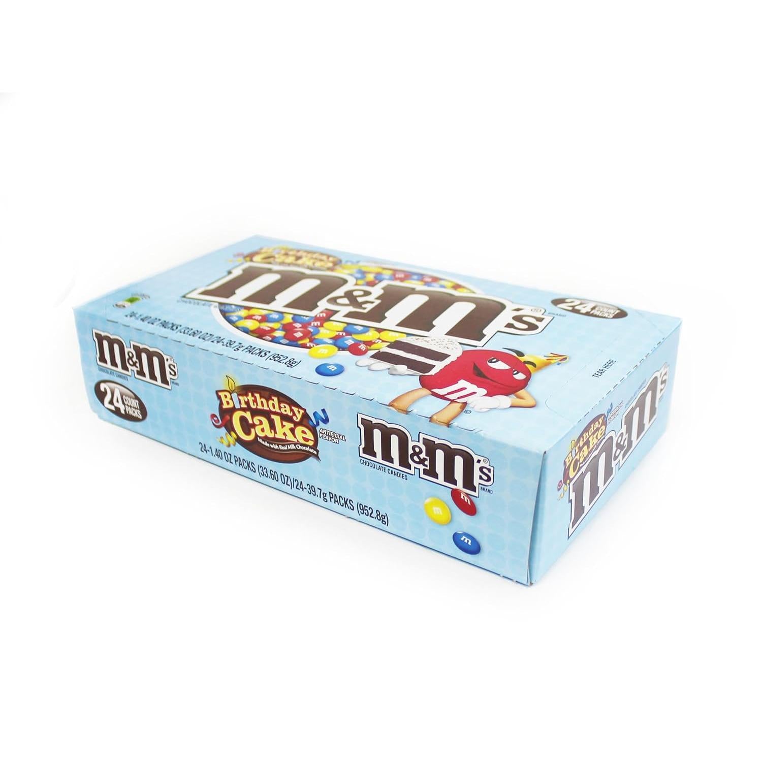 M&M's Birthday Cake confetti cioccolato torta compleanno