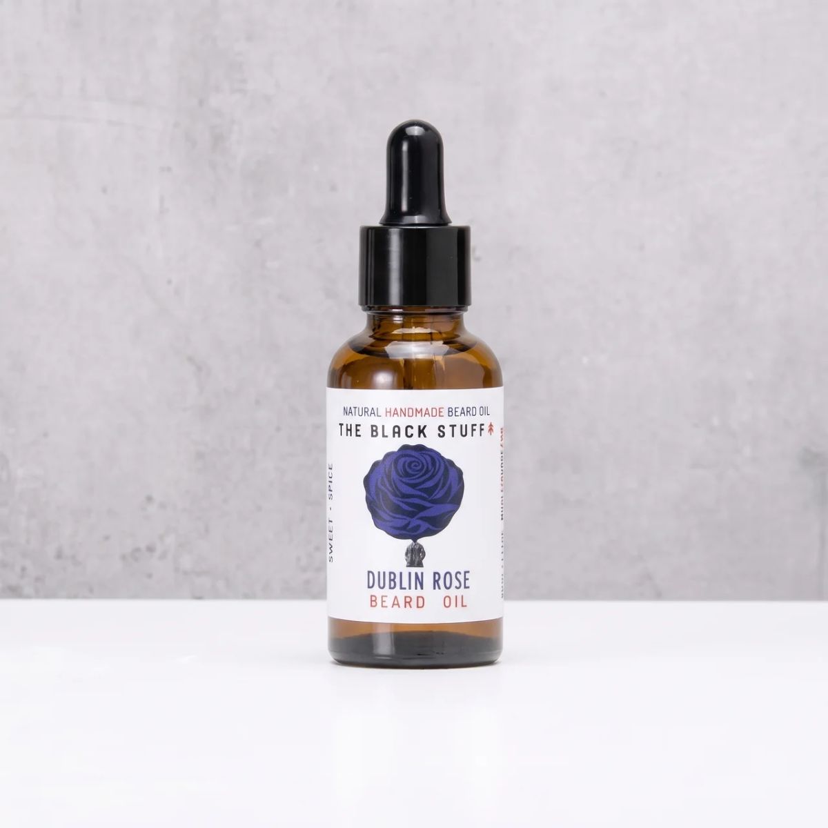 The Black Stuff Dublin Rose olio barba 60ml condizionante