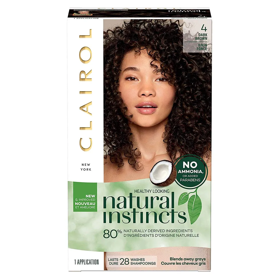 Clairol Natural Instincts 28 Nutmeg tinta castano scuro