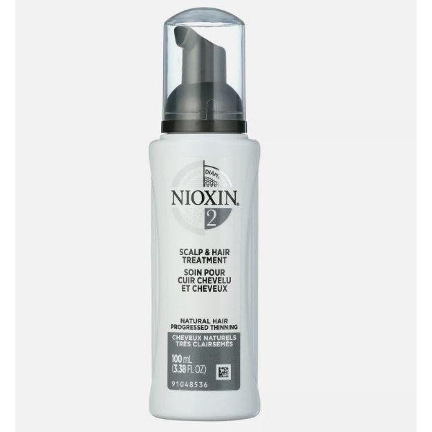 Nioxin System 2 Trattamento Capelli 100 ml per Capelli Fini Diradati