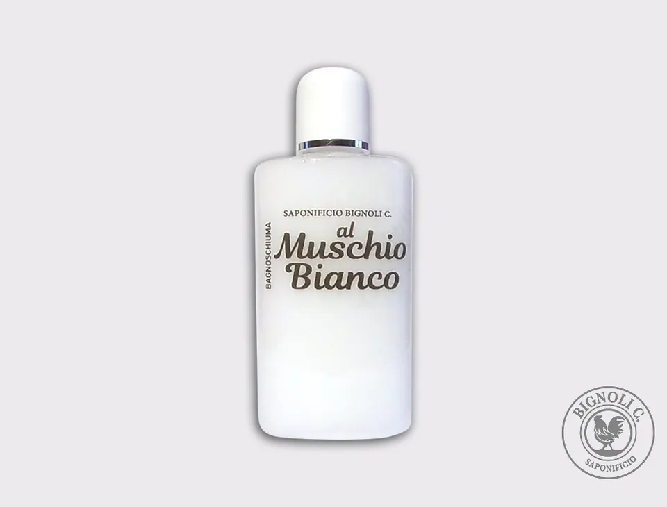 Saponificio Bignoli Bagnoschiuma Muschio Bianco doccia delicato