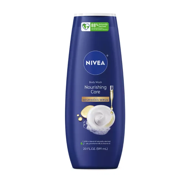 Nivea Botanical Blossom bagnoschiuma 591 ml fiori nutriente