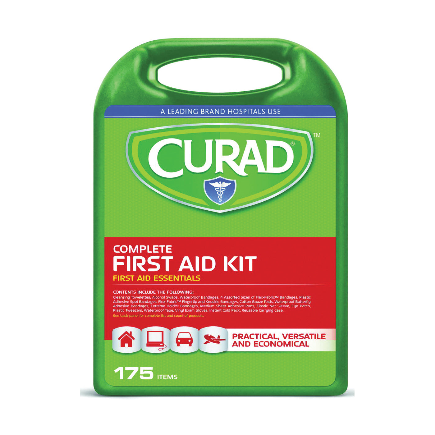 Curad Complete kit primo soccorso 175 pezzi latex-free