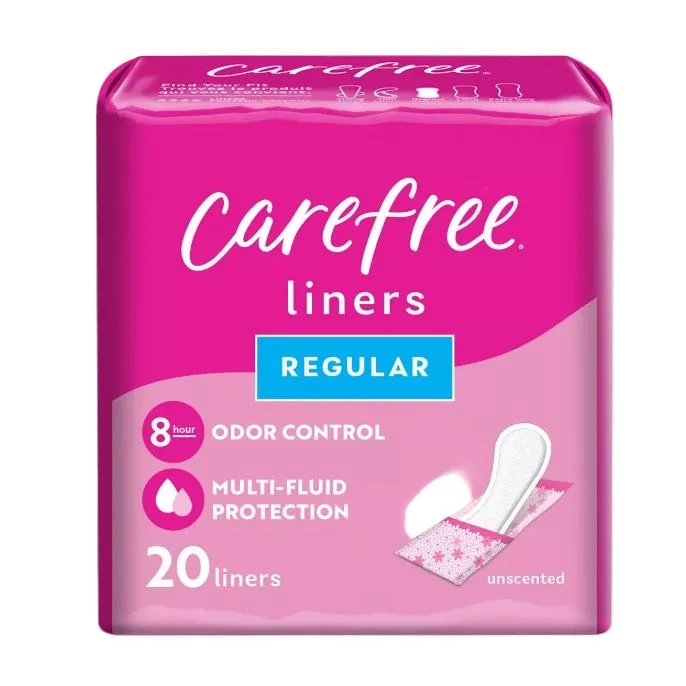Carefree Acti-Fresh Salvaslip Regular 20 pz Non Profumati
