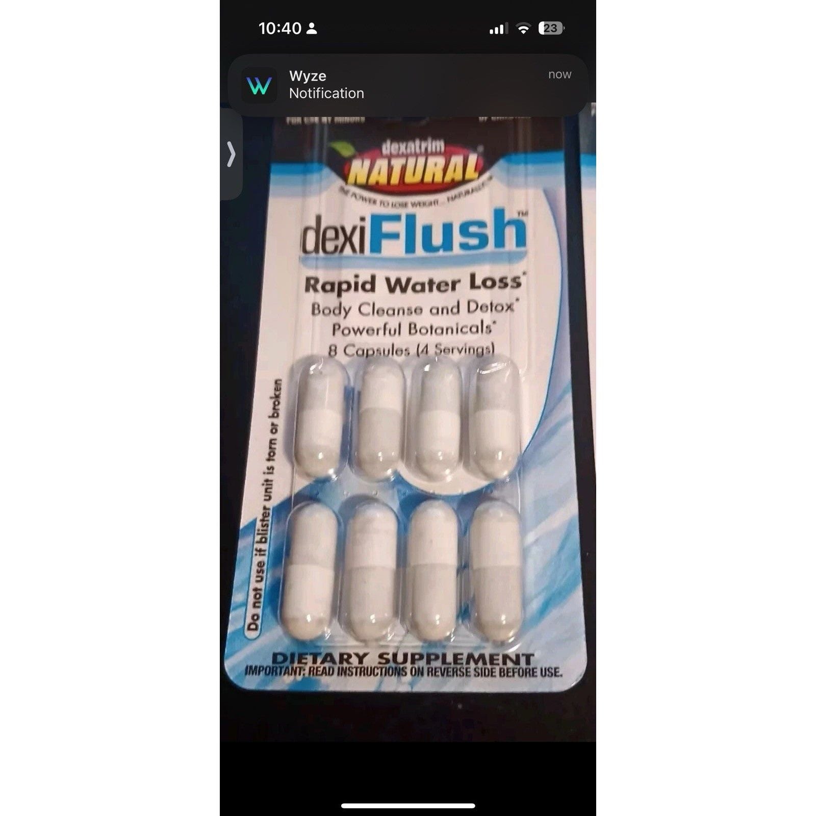 Dexatrim Dexi Flush Pillole Detox Corpo Rapido