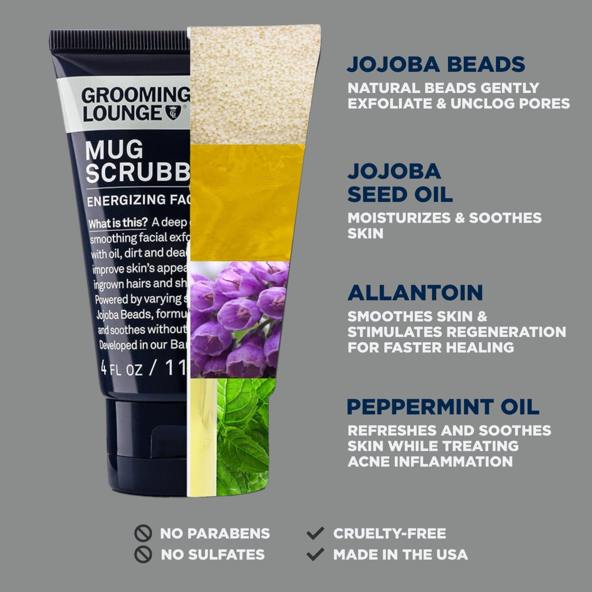 Grooming Lounge Mug Duo detergente viso uomo 2 pezzi senza profumo