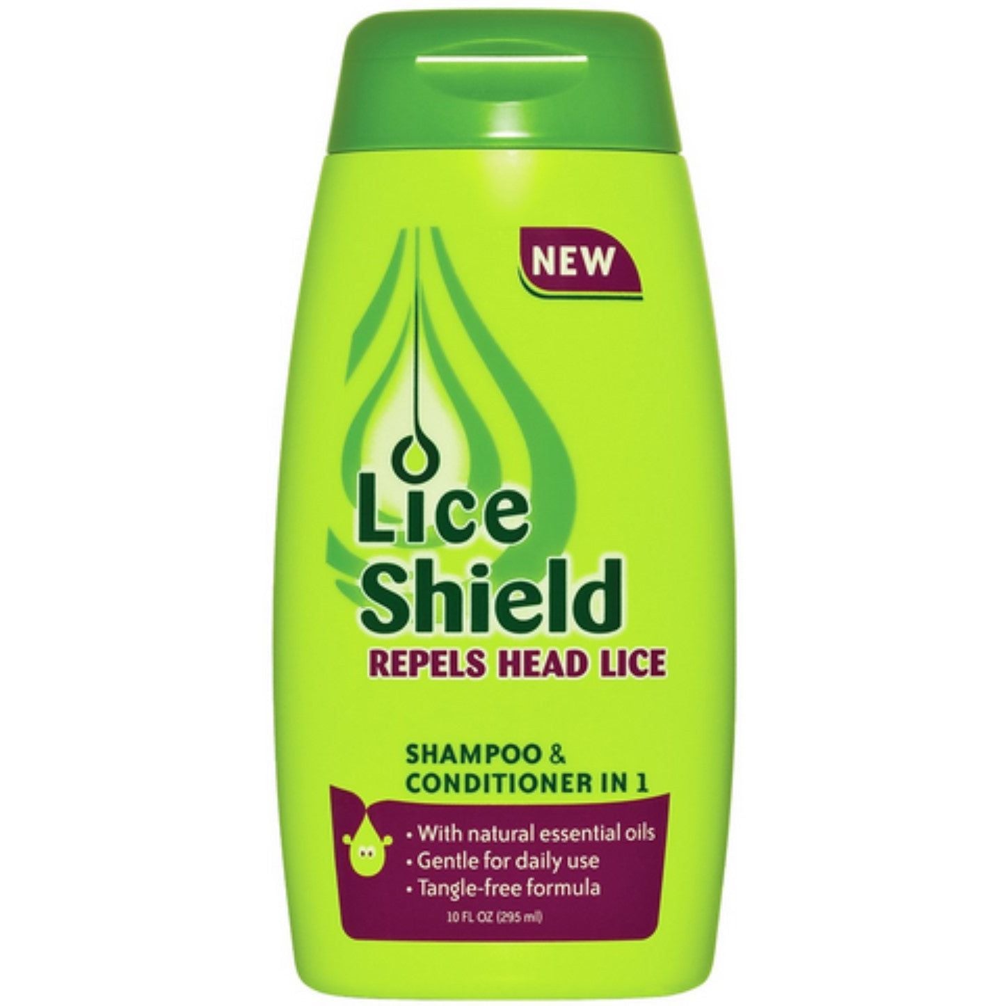 Lice Shield shampoo balsamo antipidocchi 10 oz